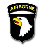 MIL123 101st Airborne Division Insignia Magnet